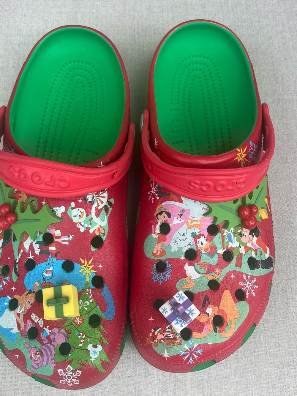 Mens Holiday Croc Clog